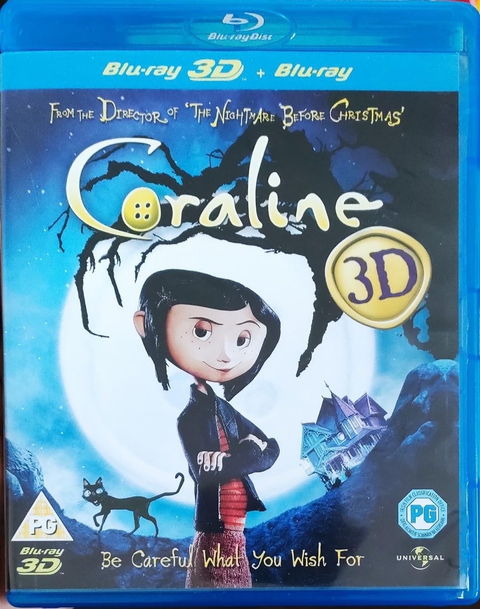 Amazon.co.jp: 日本未発売 コララインとボタンの魔女 3D ブルーレイ
